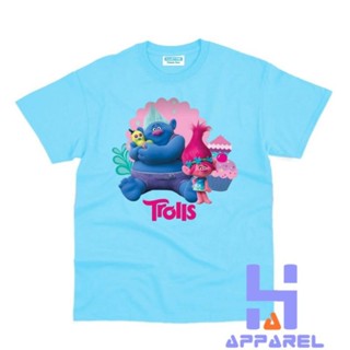 เสื้อยืด ลาย TROLLS สําหรับเด็ก