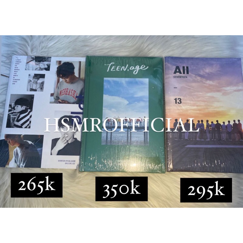 READY SEALED - SEVENTEEN AL1 ALBUM 13 VER.