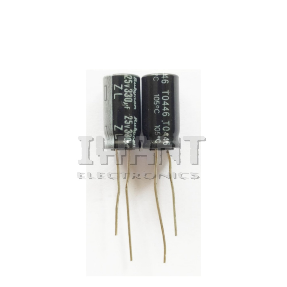 330uf25v 330UF25V ELCO 330UF 25V CAPACITOR 330UF25V 105 RUBYCON