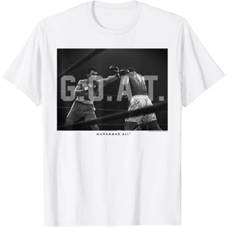 เสื้อยืดแฟชั่น ลาย Muhammad Ali GOAT สําหรับเด็ก ผู้ใหญ่ อายุ 1 2 3 4 5 6 7 8 9 10 11 12 ปี