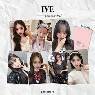 โฟโต้การ์ด Ive Wonyoung Yujin Rei Liz Leeseo Gaeul