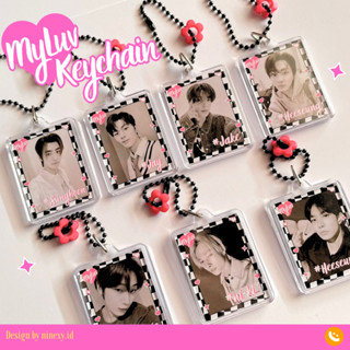 พวงกุญแจ deco my luv enhypen/keychain enhypen deco/keychain enhypen heeseung jake jay jungwoon niki sunghoon