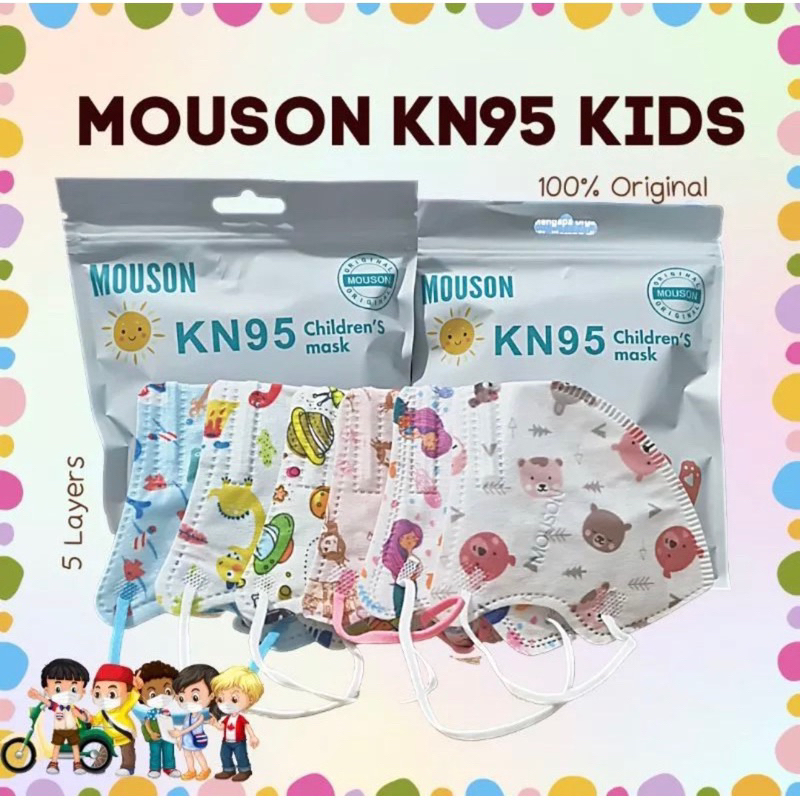 Kn95 Childrens Character Motif Mask/KN95 Childrens Character (เนื้อหา 10PC)