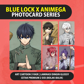 Blue LOCK BLUELOCK X ANIMEGA EDITION โฟโต้การ์ด อะนิเมะ พรีเมี่ยม