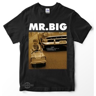 เสื้อยืด พิมพ์ลาย mr big The best of Premium mr big wild world