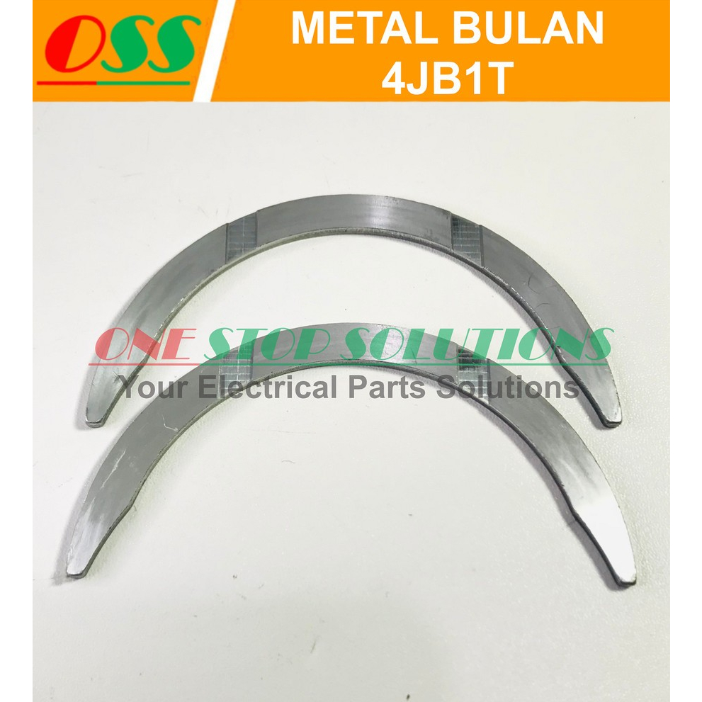 โลหะ MOON THRUST BEARING STD T160H ISUZU 4JB1T C221 C240 2AA1 2AB1