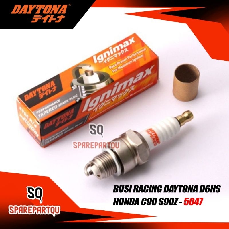 DAYTONA RACING D6HS HONDA C90 S90Z - 5047 หัวเทียน Ignimax