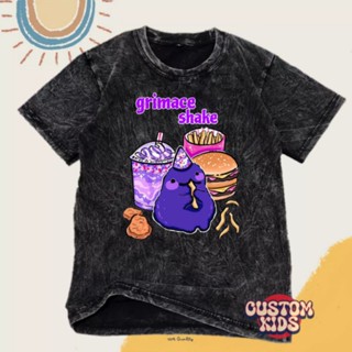 เสื้อยืด พิมพ์ลาย Grimace shake viral