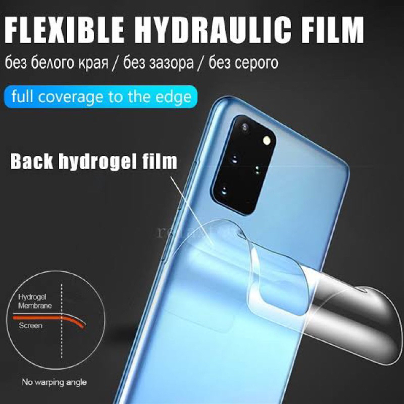 HYDROGEL SCREEN PROTECOTR ANTI-SCRATCH BACK / BACK SAMSUNG Z FLIP 7 Z FOLD 7 M10 M30 NOTE 5 S6 EDGE 