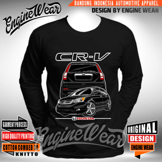 เสื้อยืด พิมพ์ลายรถยนต์ honda crv gen3 jdm fbck crv gen3