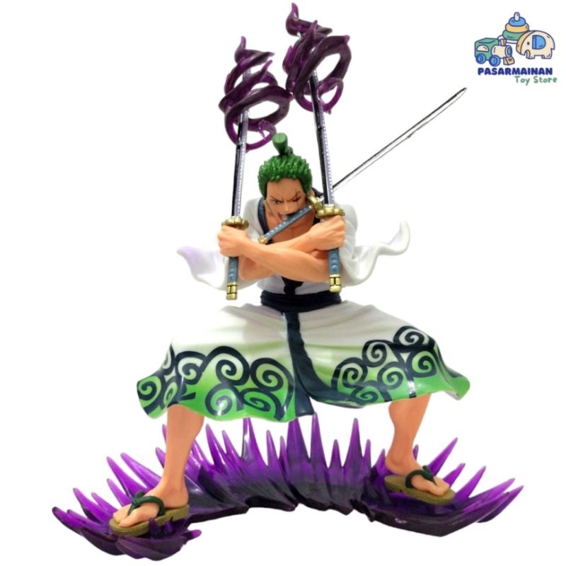 Action Figure One Piece Roronoa Zoro Juro DXF Special Zoro Miniature Display