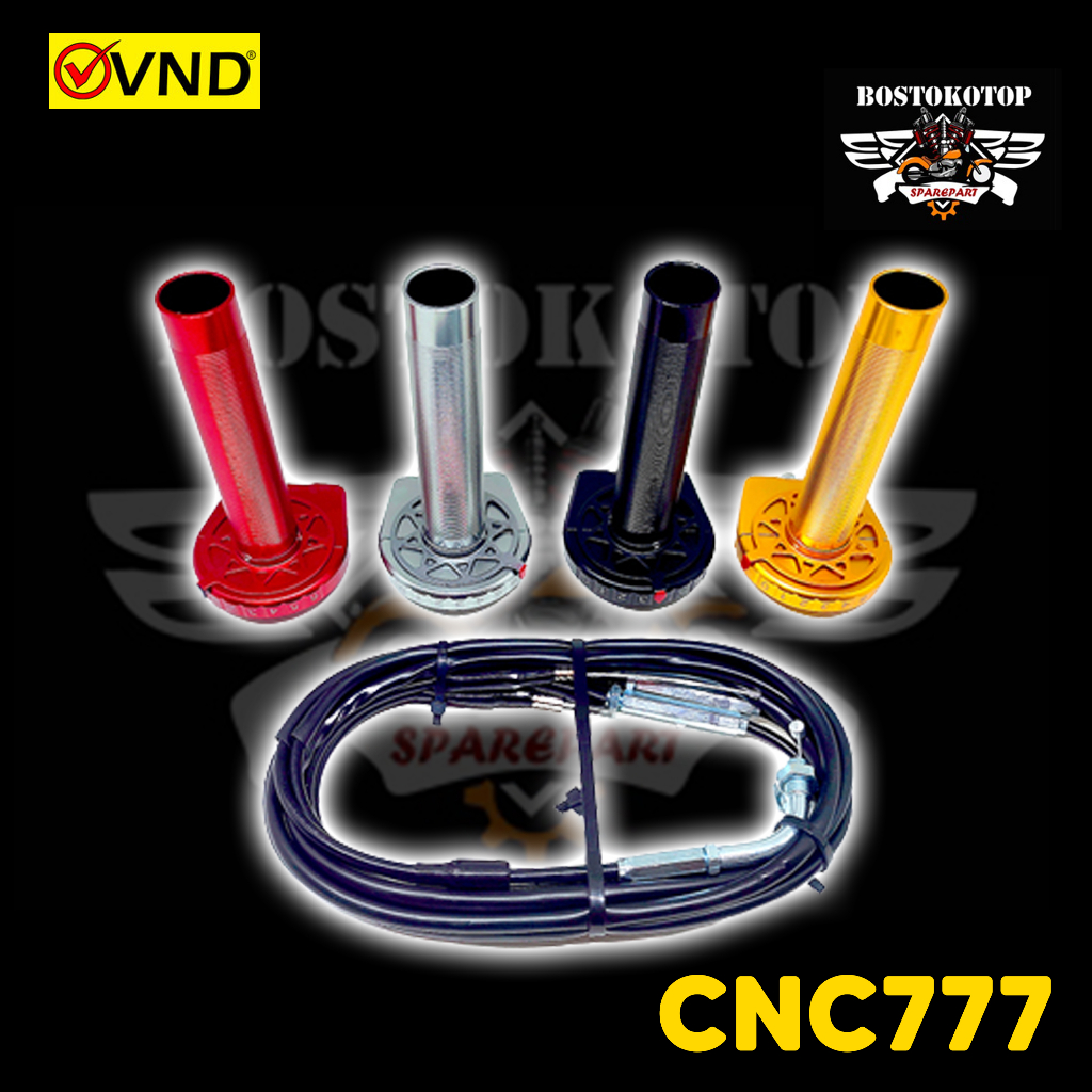 VND Gas Spontan Cash CNC AK 777 พร้อม 2 สายแก๊สสากลเดิม