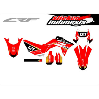 สติกเกอร์ DECAL CRF STRIPING FULL BODY v3 43