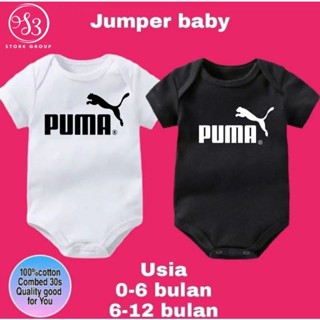 Katun เสื้อผ้าเด็ก จั๊มเปอร์ เด็ก PUMA ตัวละคร เด็ก บอดี้สูท จั๊มสูท เสื้อยืดเด็ก จั๊มเปอร์เด็ก เด็กผู้ชาย เด็กผู้หญิง ผ้าฝ้ายหวี 30s