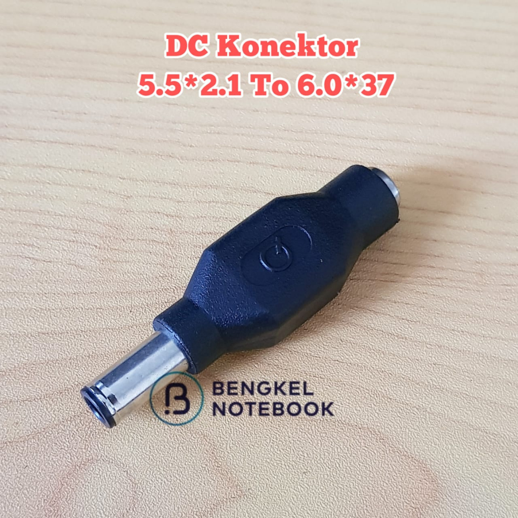 DC Connector Jack PSU 5.5*2.1 ถึง Asus 6.0*3.7 มม. 5521 5525 ถึง Asus 6037