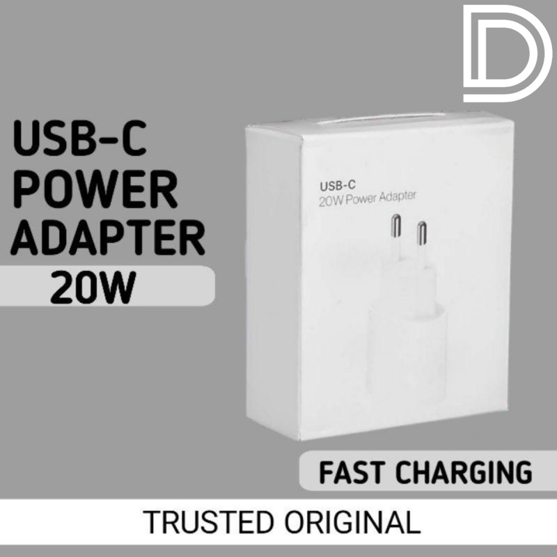 20W USB-C Fast Charging Adapter - Type-C iPhone Adapter - Adapter - Type C - ip Adapter - iPhone - 1
