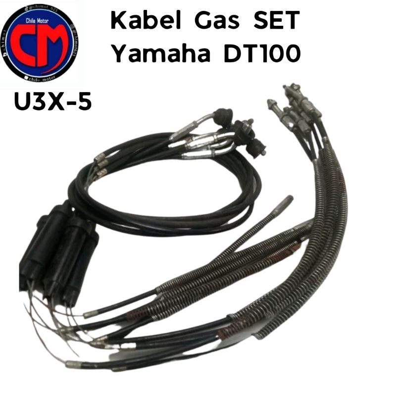 ชุดสายแก๊ส Yamaha DT100 Nos U3x