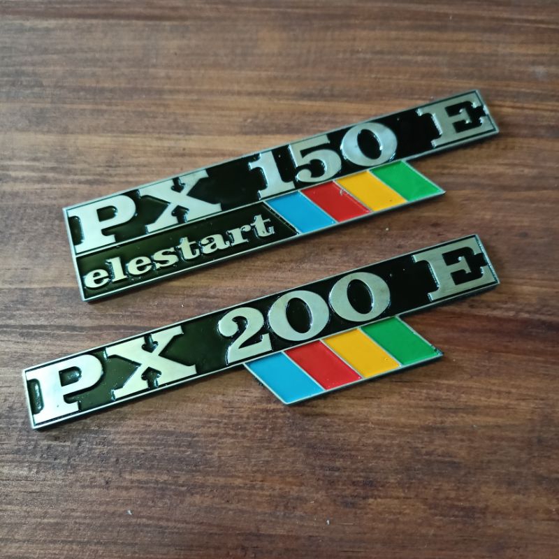 Emblem textured vespa px150e spartan px200e