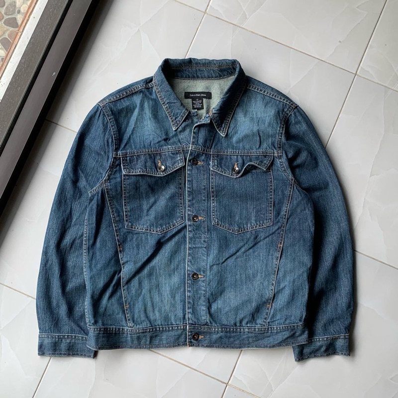 CLAVIN KLEIN TRUCKER JEANS