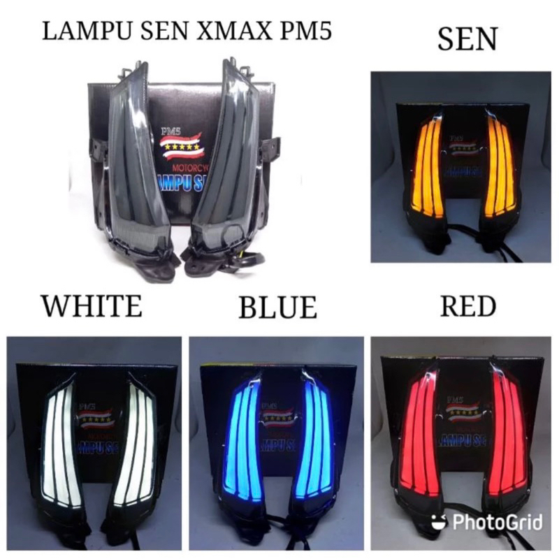 Sen / ไฟเลี้ยว xmax ไฟเลี้ยว yamaha xmax 2 in 1 ไฟเลี้ยว plus dusk คุณภาพสูง pnp CBH