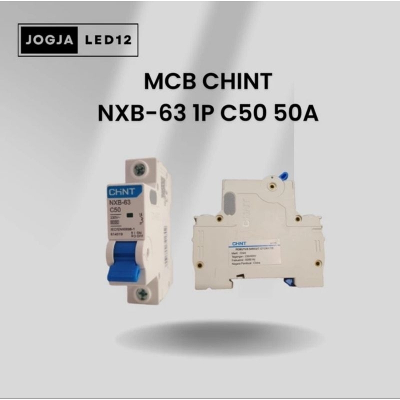 MCB CHINT NXB-63 1P 50A