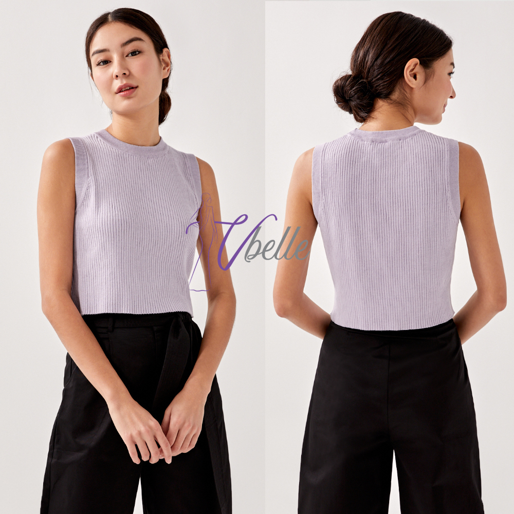 เสื้อครอปผ้าถัก Kessie