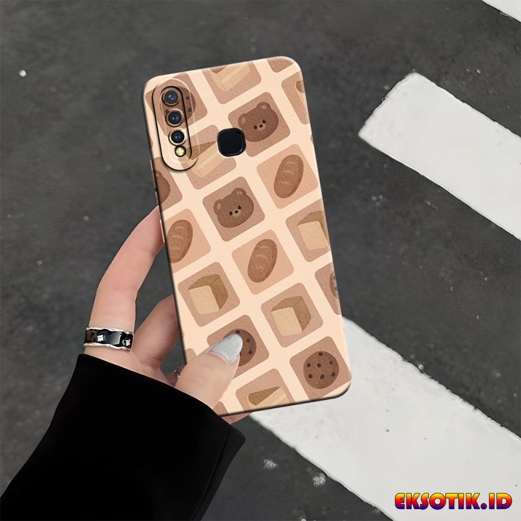 VIVO Y19 กรณี Eksotik.id VIVO Y19 ปลอก VIVO Y19 ซิลิโคนโทรศัพท์มือถือผิวอุปกรณ์เสริม VIVO Y19 Hardca