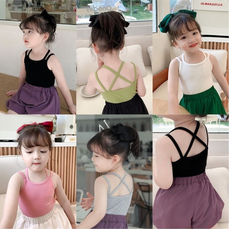 เสื้อกล้ามเด็ก MGC cross / FEREN CROSSED TANKTOP