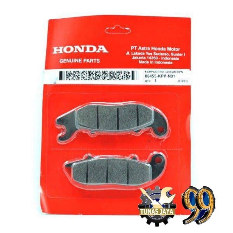 06455 KPP N01 ผ้าดิสเบรคหน้า (ดิส) – CB150R StreetFire K15G, New CB150R Streetfire K15M, CB150 Verza