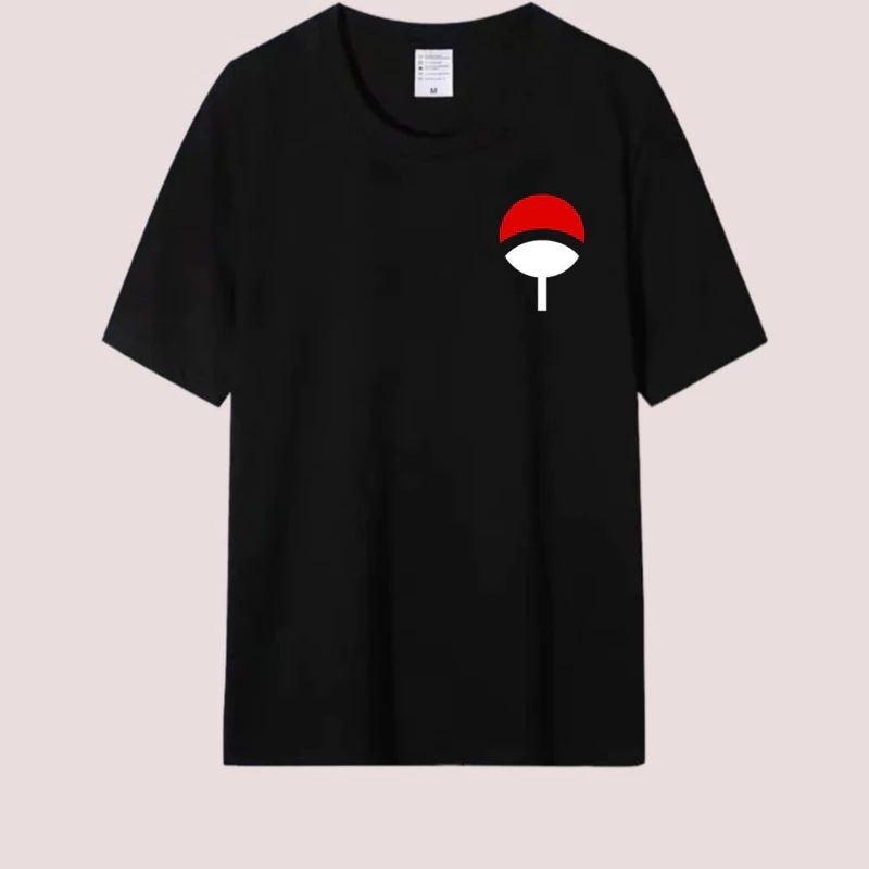 Uchiha T-Shirt/uchiha logo T-Shirt/Naruto T-Shirt/Plain T-Shirt/boruto T-Shirt/Plain T-Shirt
