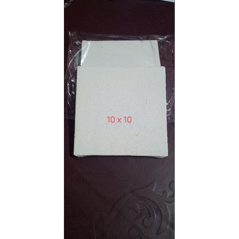 CANVAS BOARD PAINTING CANVAS 10X10 CM สําหรับผู้เริ่มต้น