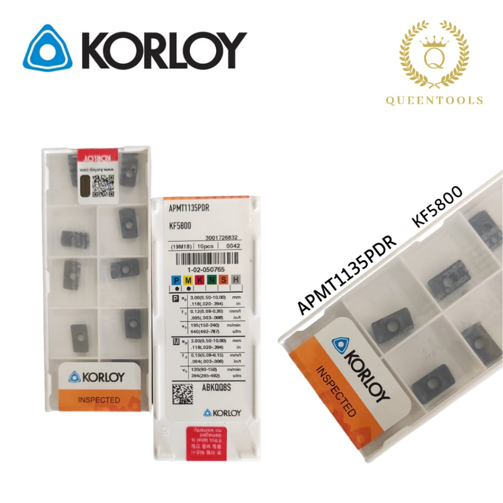 ใส่ APMT 1135 PDR KF5800 KORLOY | ใหม่ ใหม่ |