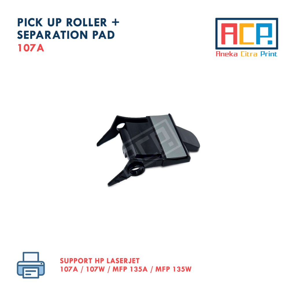 Pick Up Roller + แผ่นแยก HP Laserjet 107A 107W 135A 135W - ใหม่