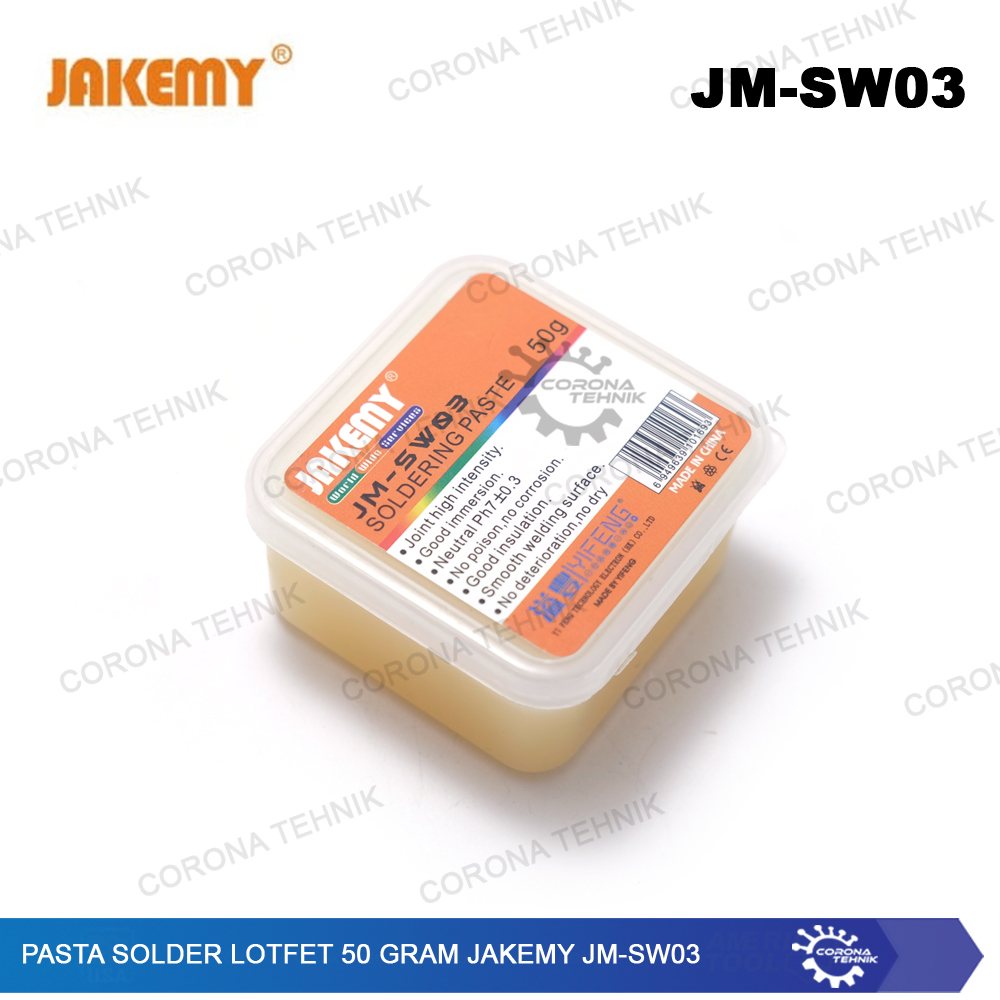 JM-SW03 Lotfet Solder Paste 50 กรัม Jakemy