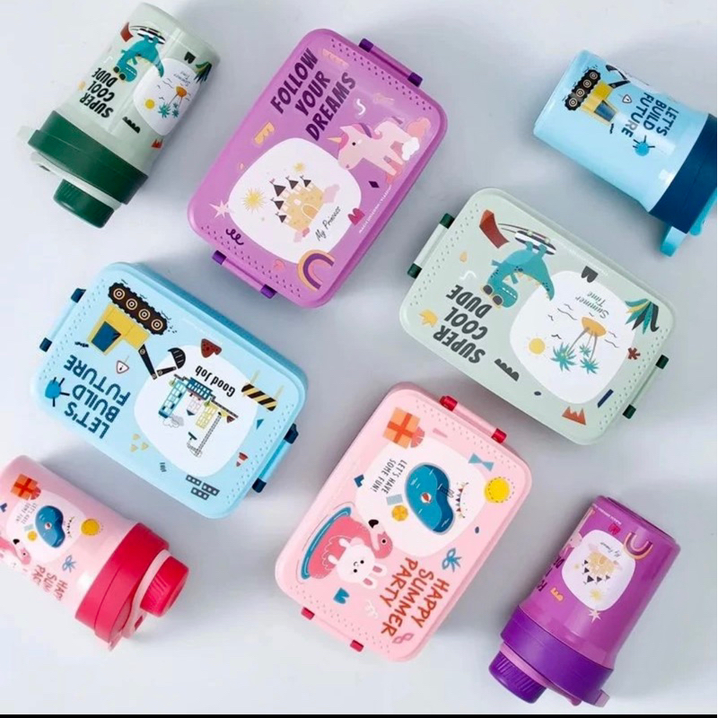 ชุด DINNER ขนาด 1000 มล. แพ็คเกจและขวดเครื่องดื่ม 350 มล. A324