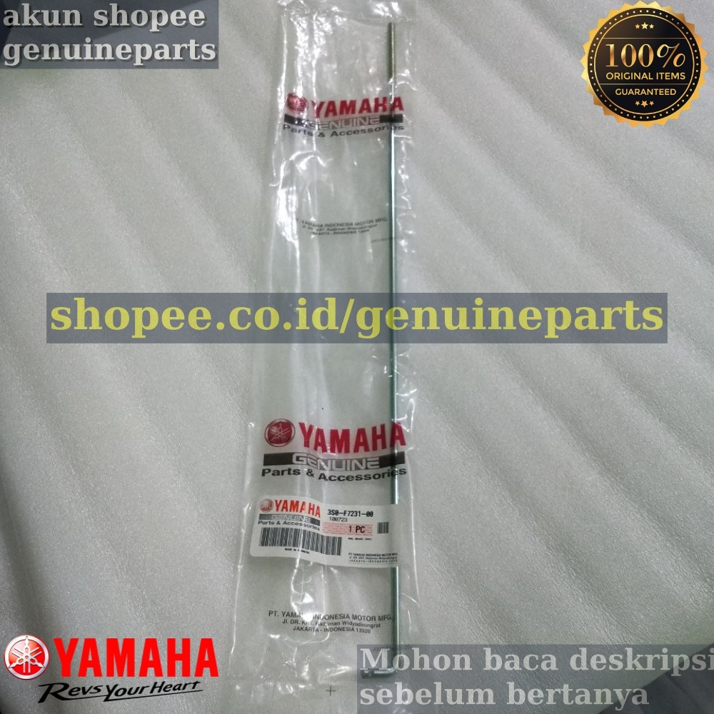 REAR BRAKE POLE WIRE STICK VEGA R NEW 110 3S0 ORIGINAL YAMAHA