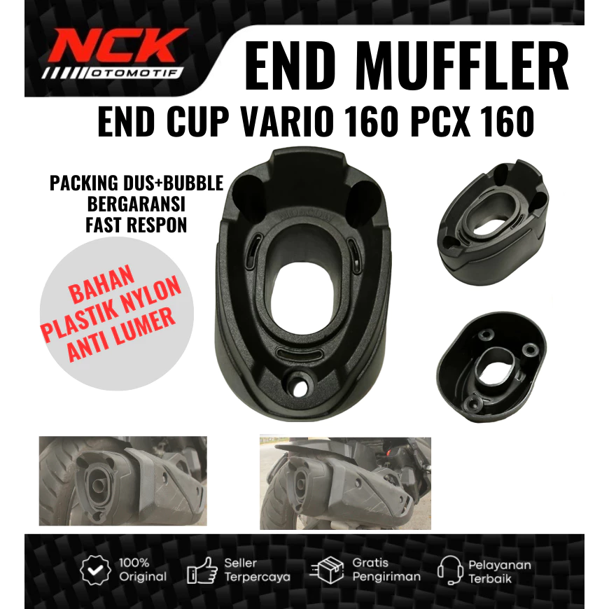 END MUFFLER END CUP VARIO 160 ABS CBS PCX 160