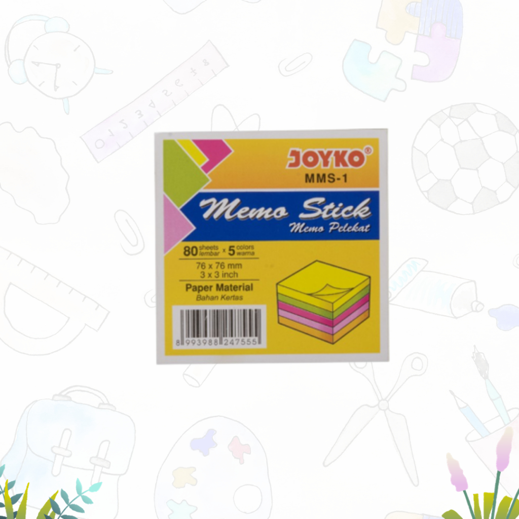 MEMO STICK PAPER MMS-1 / VIS 0657 [ ชิ้น ]