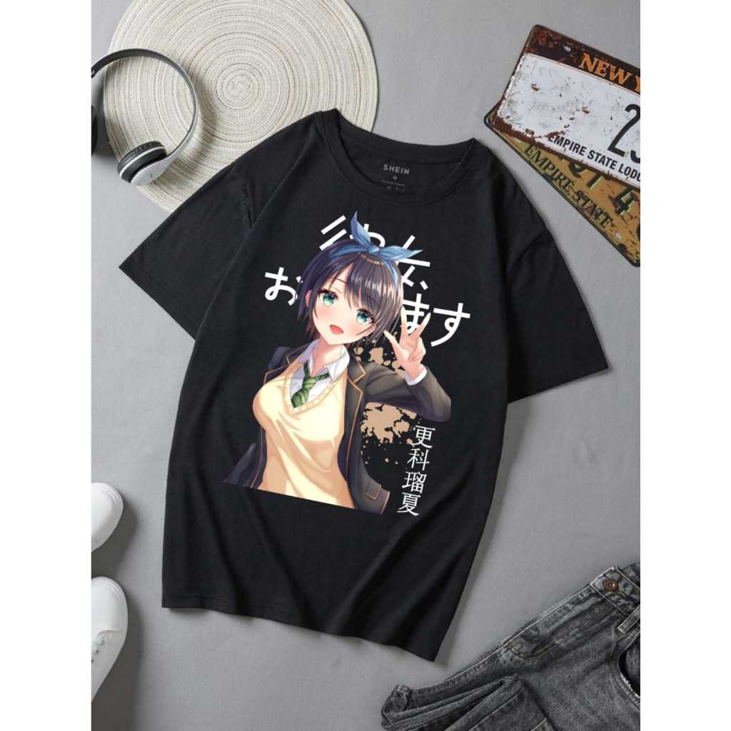 NT-1955S || เสื้อยืดอนิเมะ Kanojo Okarishimasu Ruka Sarashina