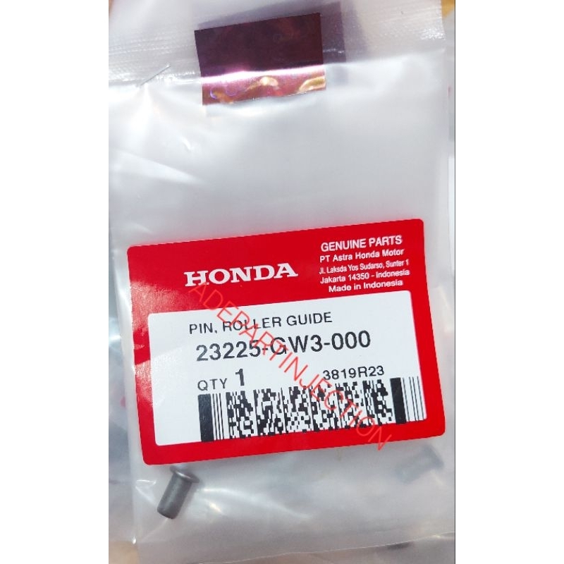 PIN ROLLER GUIDE PIN PEN PULLY BEAT FI VARIO 110 FI SCOOPY FI SPACY FI (CONTAINS STATER) 23225-GW3-0