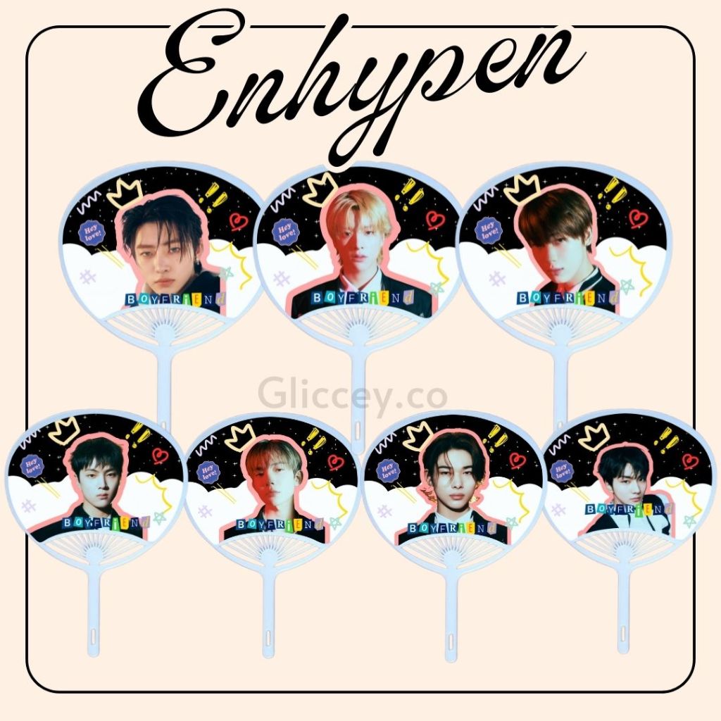 พัดลม ENHYPEN || ทํามือ ENHYPEN || พัดลมเคป๊อป