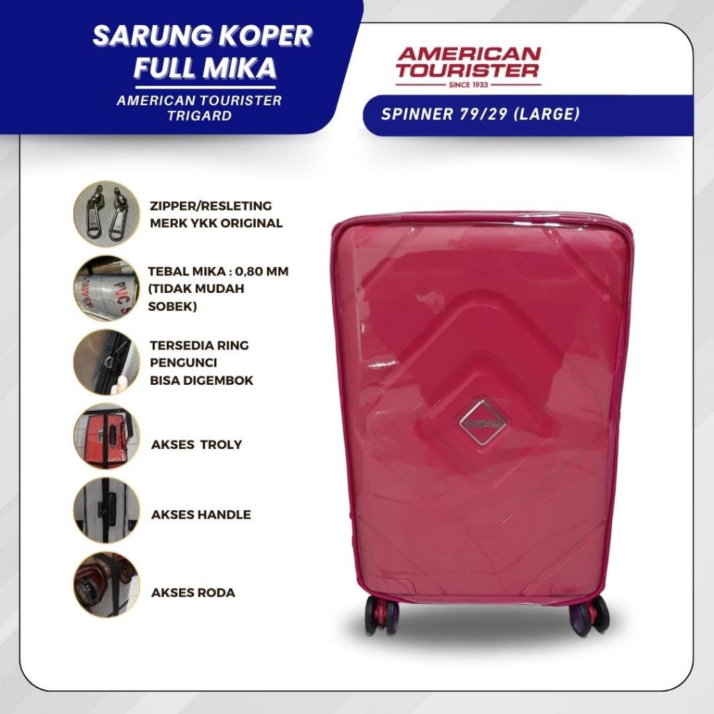 Reborn LC - ผ้าคลุมกระเป๋าเดินทาง | ผ้าคลุมกระเป๋าเดินทาง Fullmika Special American Tourister Trigar