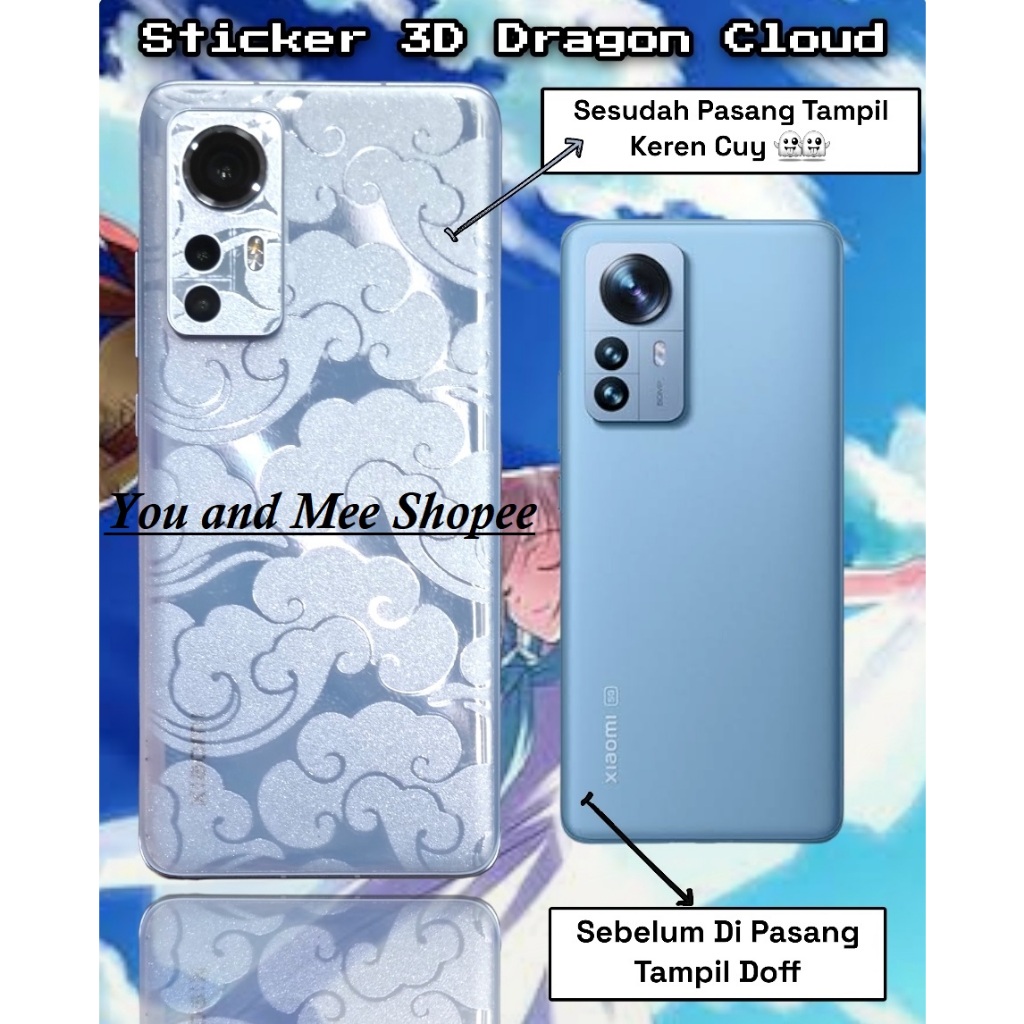 GARSKIN MY$ ปกหลัง 3D CLOUD OPPO A6T A6 A6X A6 PRO A5 A5X A5i PRO A3 NFC A3X A5 A9 2020 A77S A95 A57