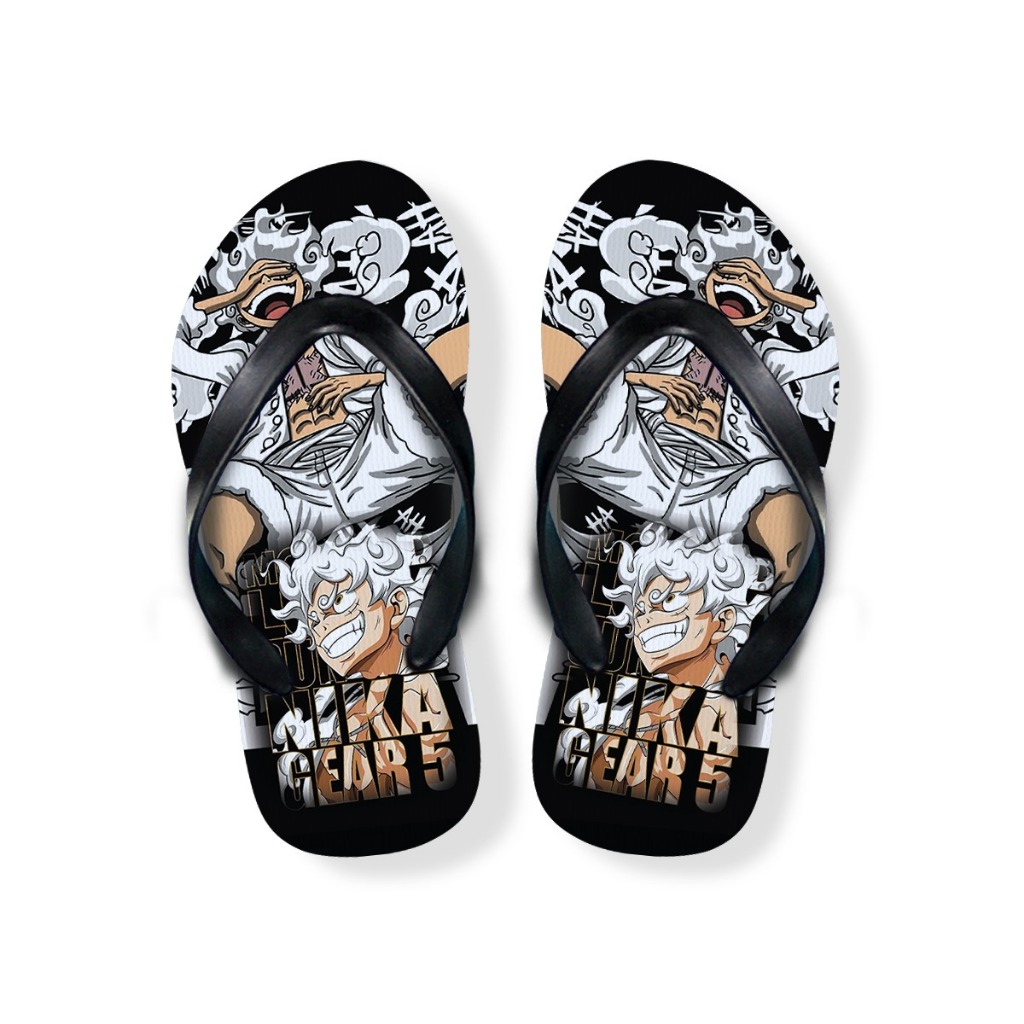 รองเท้าแตะเด็กชาย Luffy Gear 5