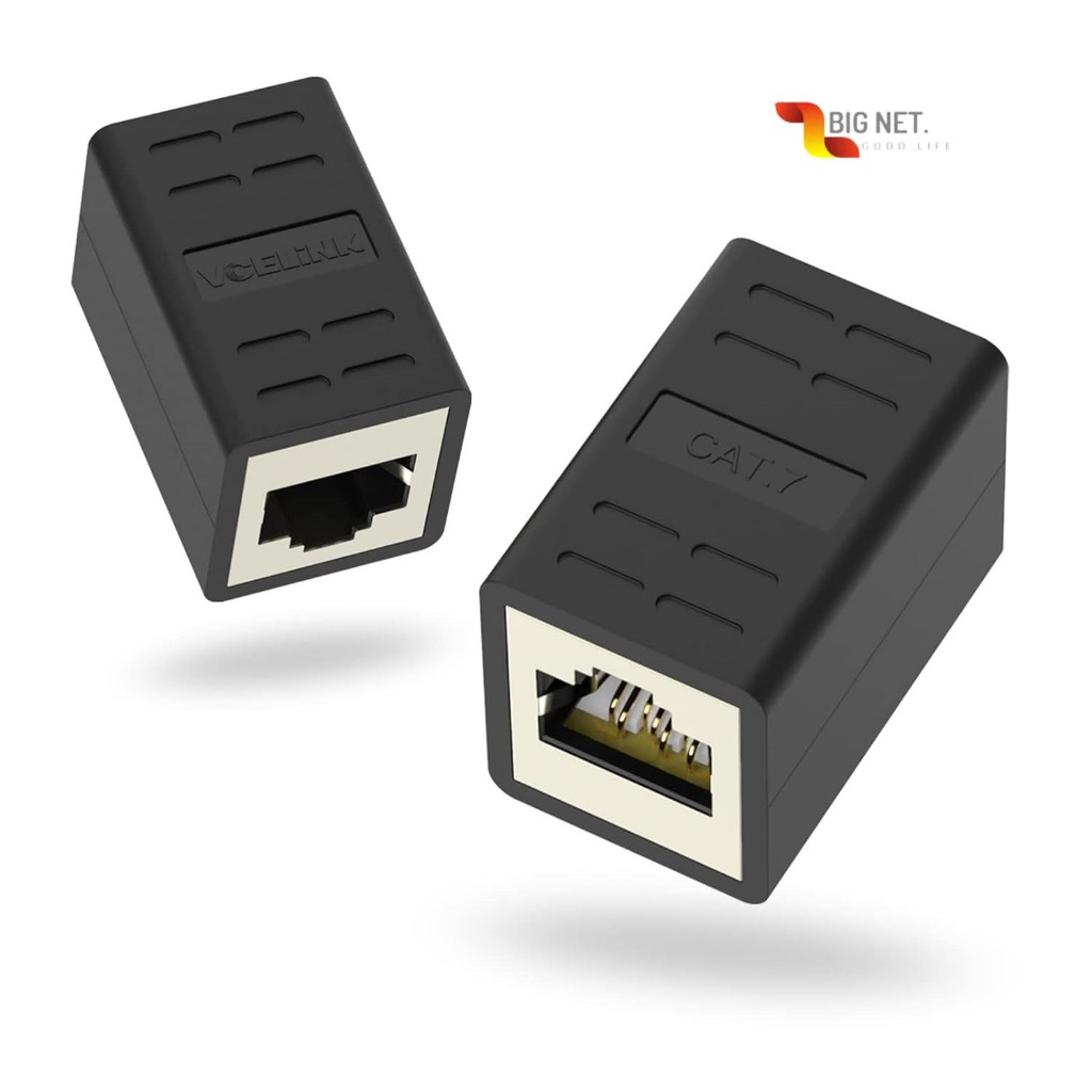 ขั้วต่อ LAN (RJ45) 1 ถึง 1 Extender CONNECTOR RJ45 1:1 B