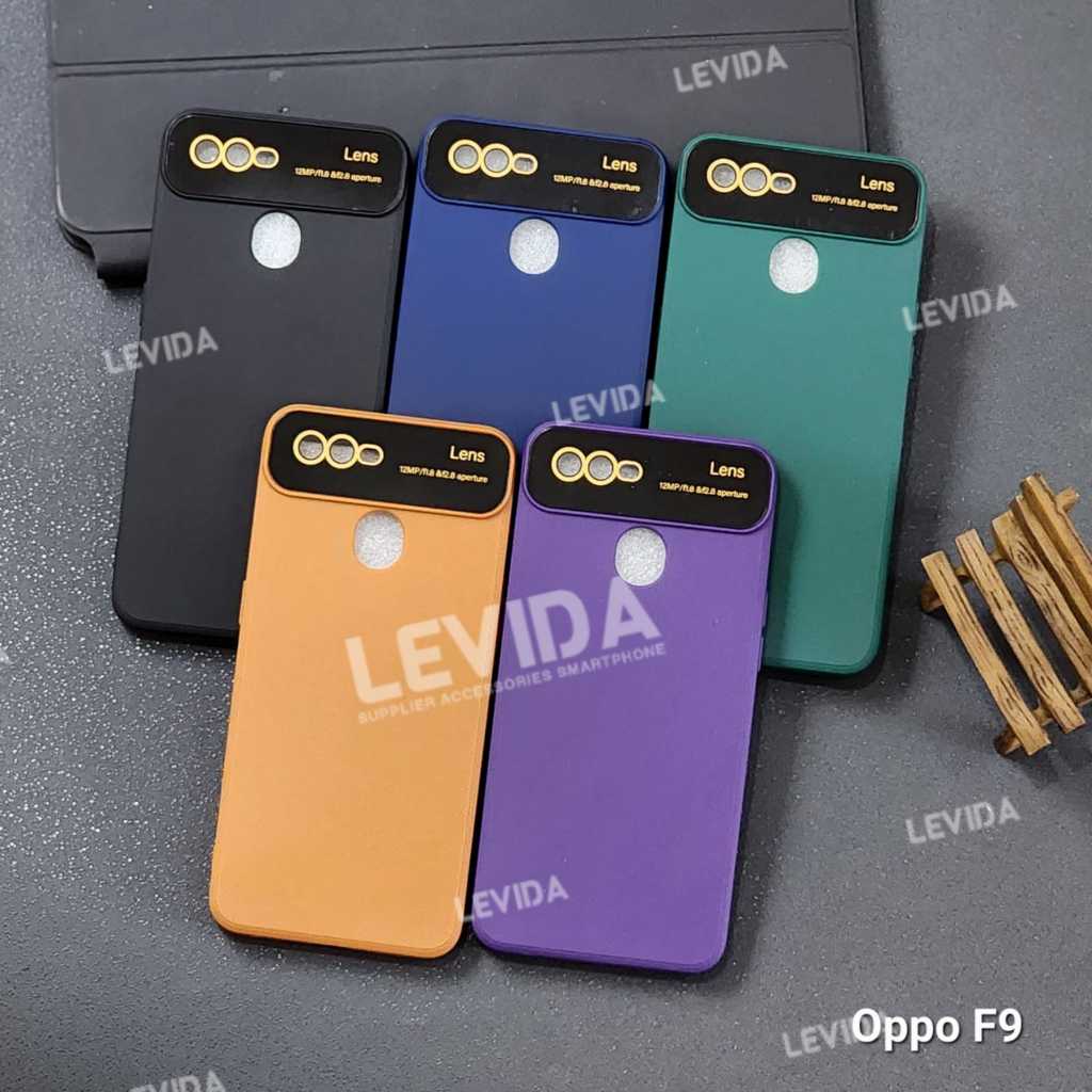 เคส Oppo F9 เลนส์ใหญ่ Macaron Oppo F9