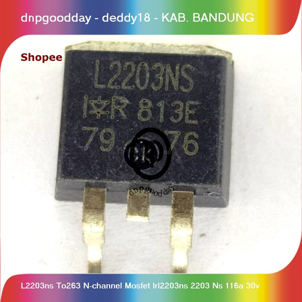 L2203ns ถึง263 n-channel mosfet irl2203ns 2203 ns 116a 30v