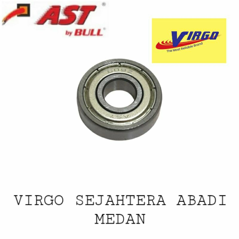 609ZZ LAKER LAHAR BEARING WHEEL IRON CAP 609 ZZ AST - 1 ชิ้น