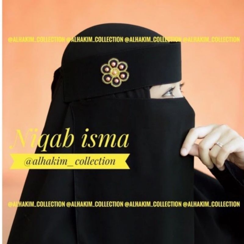 NIQAB BANDANA ISMA CHIFFON