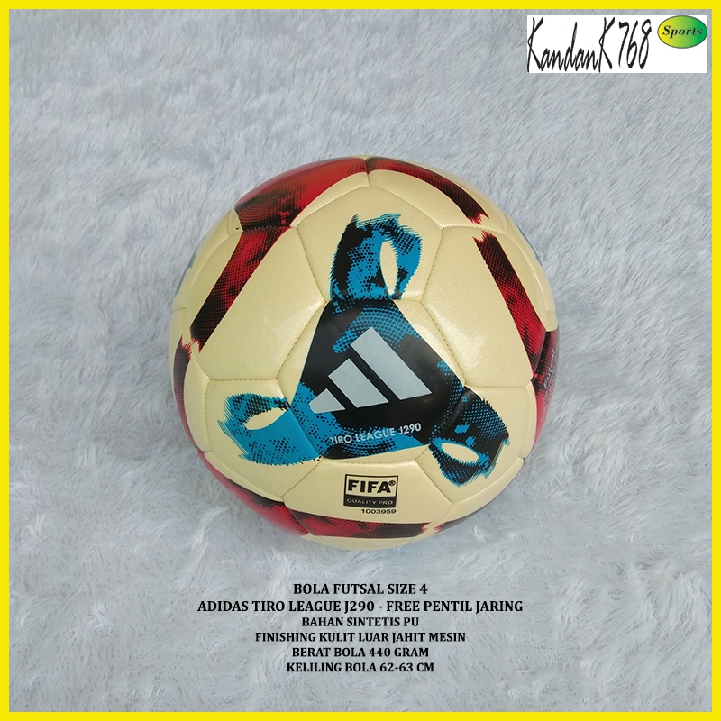 Fifa Standard Size 4 Futsal Ball/ADIDAS TIRO LEAGUE Futsal Ball